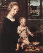 Madonna and Child with the Milk Soup dgw, DAVID, Gerard